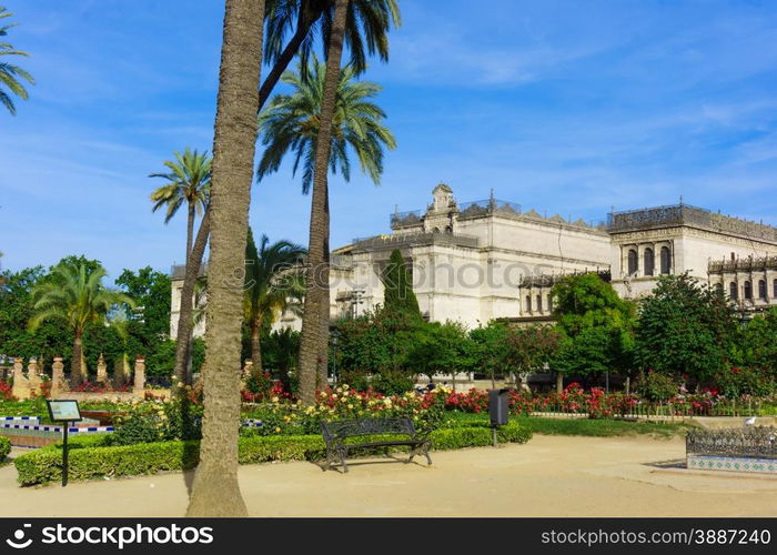 Royal Pavillion, Sevilla, Spain.