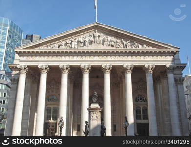 Royal Stock Exchange, London. The Royal Stock Exchange, London, England, UK