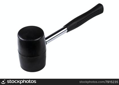 rubber mallet isolated on white background