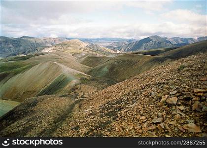 Rugged mountainous landscape