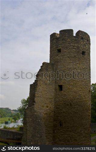 ruin of the castle Hardenstein in Witten
