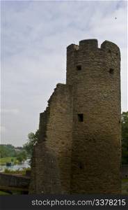 ruin of the castle Hardenstein in Witten