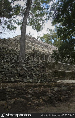 Ruins at an archaeological site, Copan, Copan Ruinas, Copan Department, Honduras