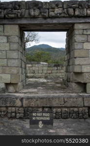 Ruins at an archaeological site, Copan, Copan Ruinas, Copan Department, Honduras