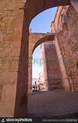 Ruins of a church, Ex Templo De San Agustin, Zacatecas, Mexico