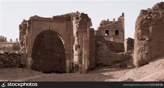Ruins of a Kasbah, Telouet, Ouarzazate, Morocco
