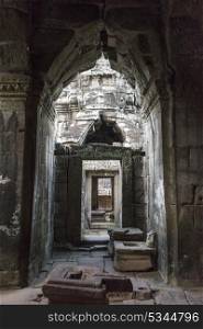 Ruins of Banteay Kdei temple, Angkor, Siem Reap, Cambodia