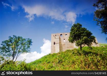 Ruins of old castle. Kazimierz Dolny, Poland