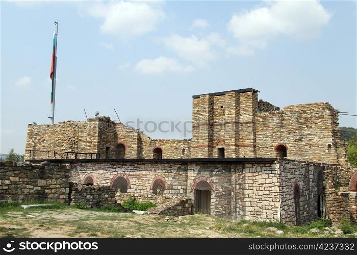 Ruins of palace in Tsarevets fortress, Veliko Tirnovo, Bulgaria