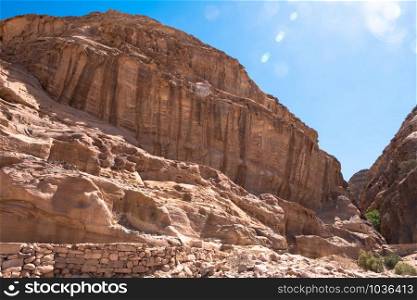 Ruins of Petra, World&rsquo;s UNESCO Heritage, Jordan