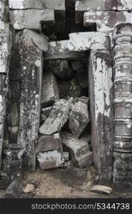 Ruins of Phnom Bok Temple, Siem Reap, Cambodia
