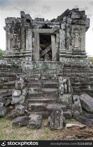 Ruins of Phnom Bok Temple, Siem Reap, Cambodia