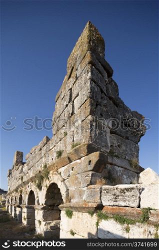 Ruins of Stadium, Aizanoi, Kutahya, Turkey