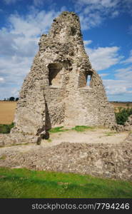 ruins of stone castle