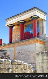 Ruins of The Knossos Palace, Crete, Greece