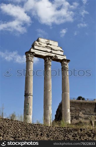 Ruins of the Roman Forum, Rome, Italy