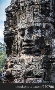 ruins of the temple of Bayon, Siem Reap