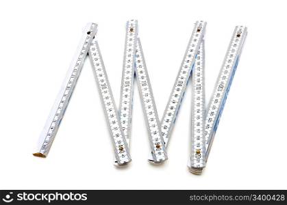 ruler isolated on a white background
