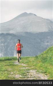 Runner on altitude training to prepare for alma marathon