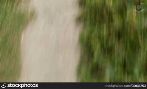 Running road abstract background