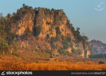 Rural landscapes in Northern Thailand