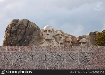 Rushmore monument