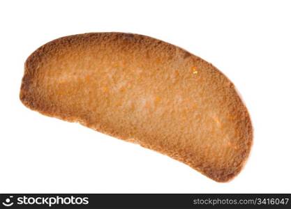 rusk isolated on a white background