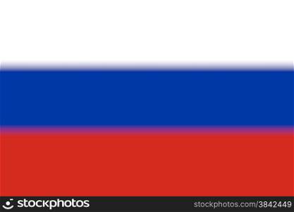 Russia flag blurred. Blurred national flag of Russia, Europe