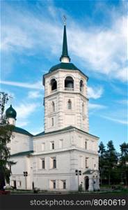 Russia, Siberia, Irkutsk city.church of the Savior