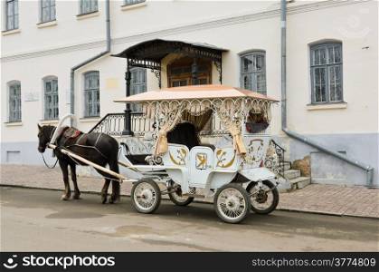 Russian horse carriage