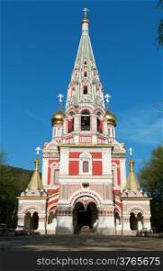 Russian Style Church in Bulgaria
