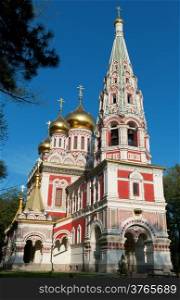 Russian Style Church in Bulgaria