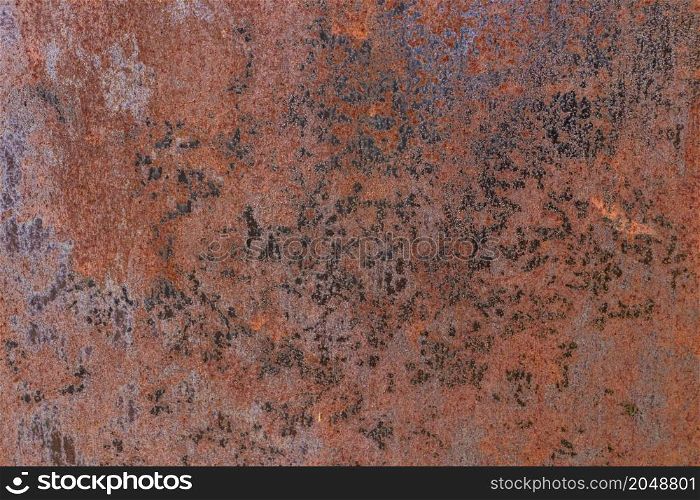 rust on metal steel wall background texture.