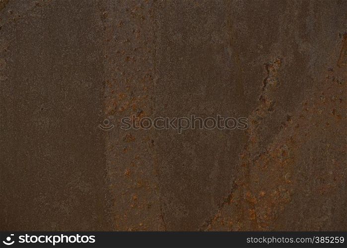 Rust wall, details of rusty metal surface background copy space image
