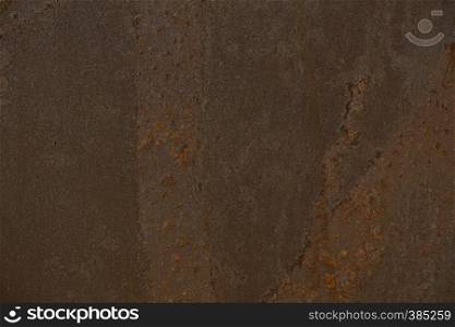 Rust wall, details of rusty metal surface background copy space image