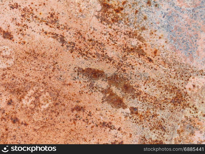 Rusted and corroded on metal background.. The rusted and corroded on metal background.