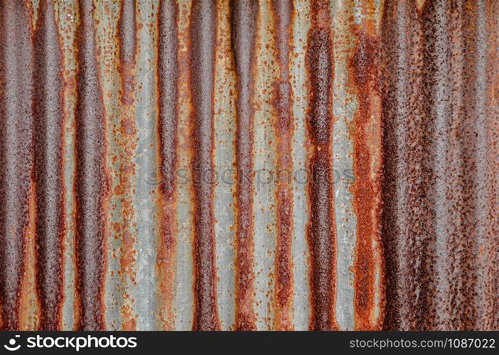 Rusted dirty decay zinc metal texture damage iron surface background