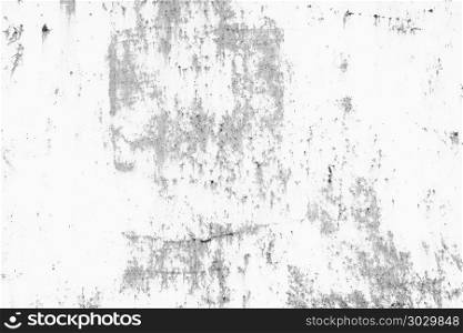 Rusted distress metal background. Rusted metal industrial distress background. Grunge black and white texture template for overlay artwork.