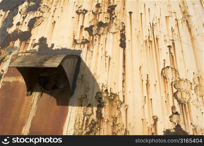 Rusted Wall and Vent