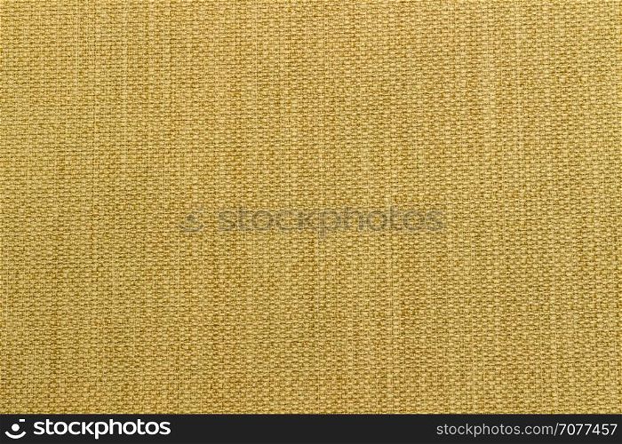 Rustic canvas fabric texture in Yellow color.