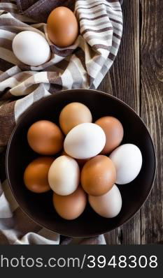 rustic easter eggs