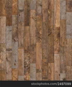 Rustic seamless wood texture. Vintage naturally weathered hardwood vertical planks seamless wooden floor background, sharp and highly detailed.