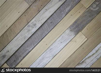 Rustic wood diagonal panel background, stock photo