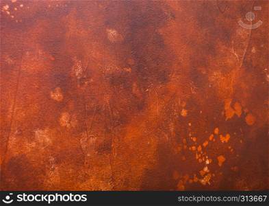 Rusty cement concrete stone texture background. Top view