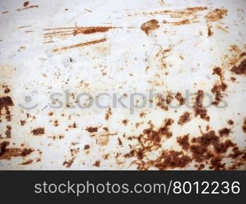 Rusty metal plate texture for background