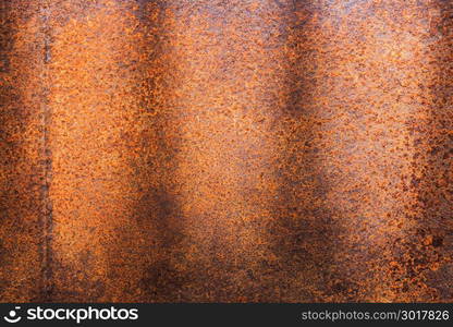 Rusty metal texture background for interior exterior decoration and industrial construction concept design.