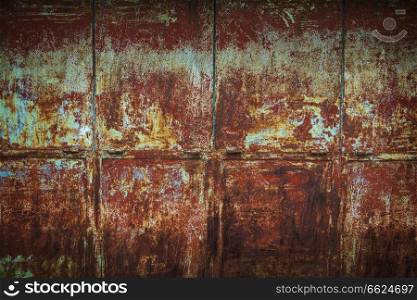 Rusty metal texture background. Vintage grunge effect.. Rusty metal texture background.