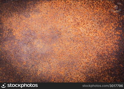 Rusty metal texture or rusty metal background for interior exterior decoration and industrial construction design. Rusty metal is caused by moisture in the air.