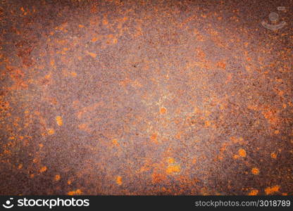 Rusty metal texture or rusty metal background. rusty metal for interior exterior decoration and industrial construction concept design. rusty metal is caused by moisture in the air.