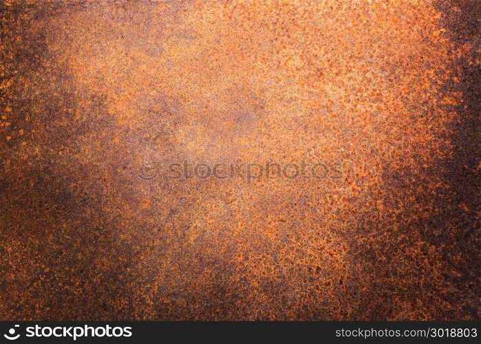 Rusty metal texture or rusty metal background. rusty metal for interior exterior decoration and industrial construction concept design. rusty metal is caused by moisture in the air.